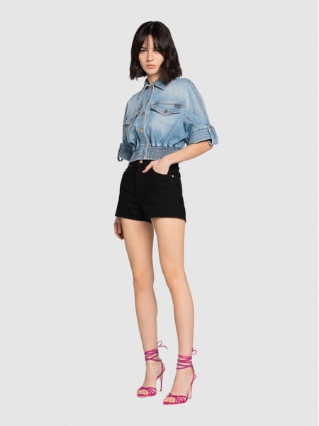 Casaco Muhler Indig Slouchy Just Cavalli
