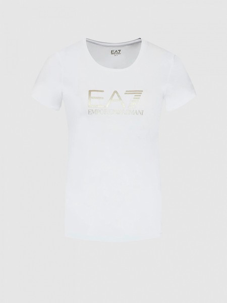 T-Shirt Mulher Ea7  Emporio  Armani