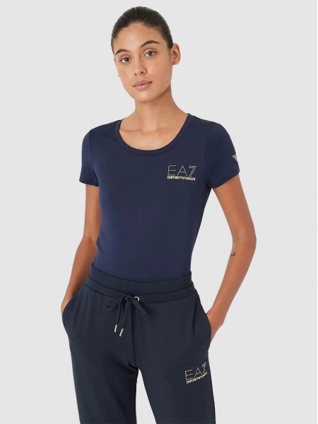 T-Shirt Mulher Ea7  Emporio  Armani