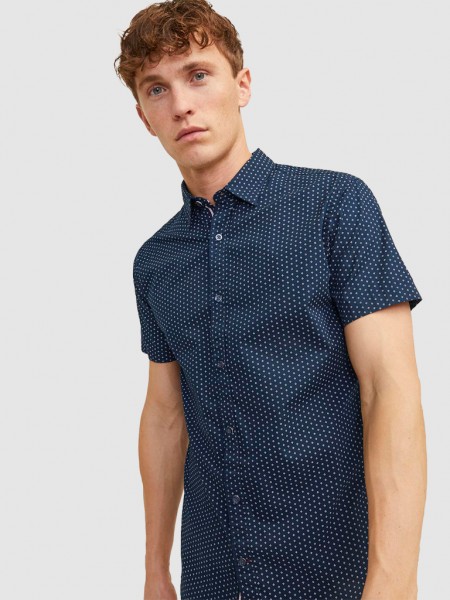 Camisa Homem Plain Jack & Jones