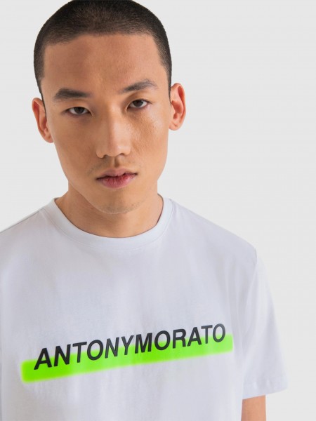 T-Shirt Homem Regular Fit Antony Morato