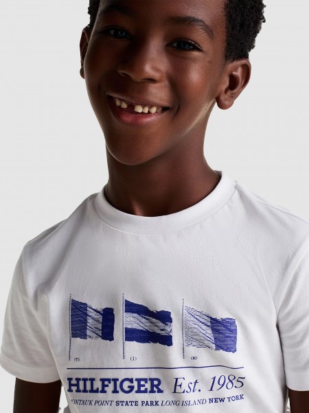 T-Shirt Menino Tommy Hilfiger- Kids