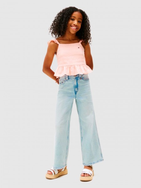 Cal�as Menina Tommy Jeans- Kids