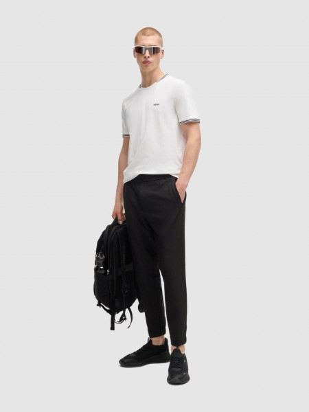 T-Shirt Homem Boss Green