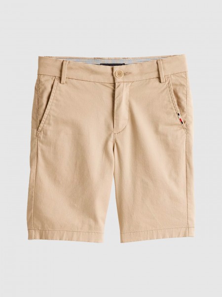 Calcao Menino 1985 Chino Short Tommy Hilfiger- Kids