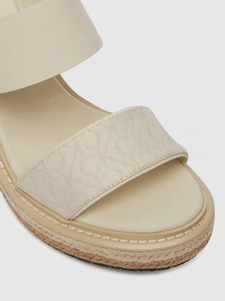 Sandals and Clogs Woman Calvin Klein