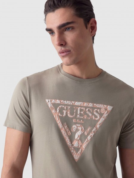 Camiseta Hombre Guess