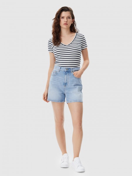 Bermudas Mujer Tommy Jeans