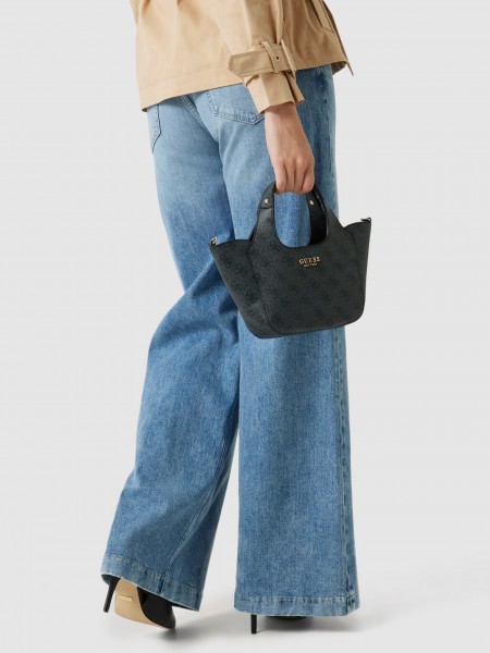 Bolsos de Mano Mujer Negro Guess