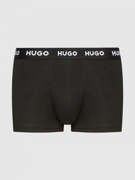 Calzoncillos Hombre Negro Hugo Boss Calzoncillos Hombre Negro Hugo Boss