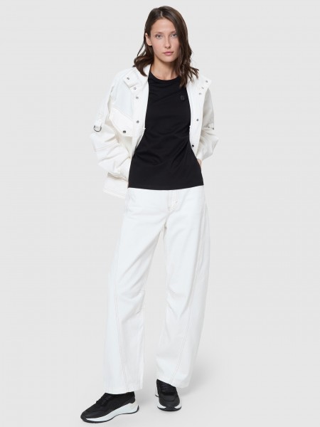 Pants Woman Cream Boss Orange