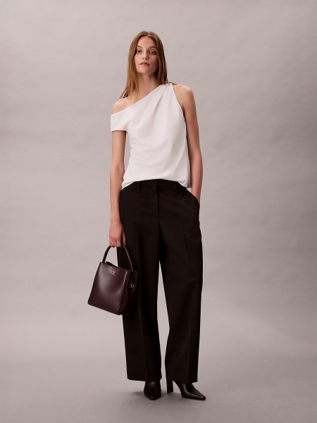 Shoulder Bags Woman Bordeaux Calvin Klein