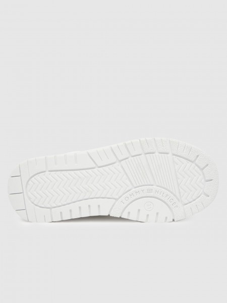 Sneakers Boy White Tommy Jeans Kids