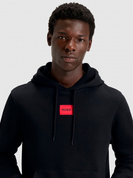Jersey Hombre Negro Hugo Boss