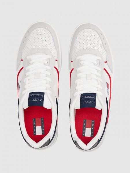 Sneakers Man White Tommy Jeans