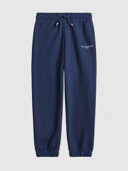 Pants Boy Navy Blue Tommy Jeans Kids