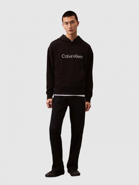 Jersey Hombre Negro Calvin Klein