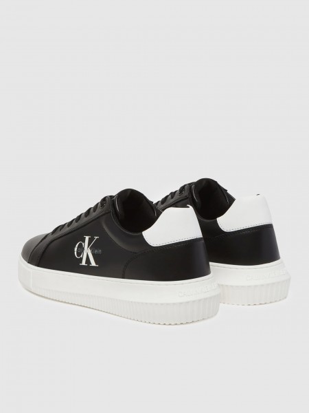Tenis Hombre Negro Calvin Klein