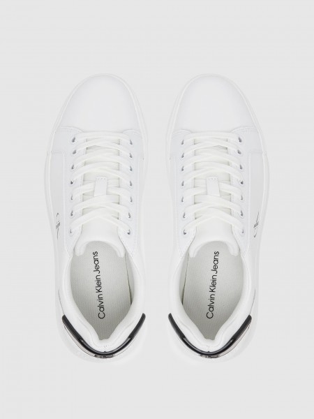 Tenis Mujer Blanco Calvin Klein