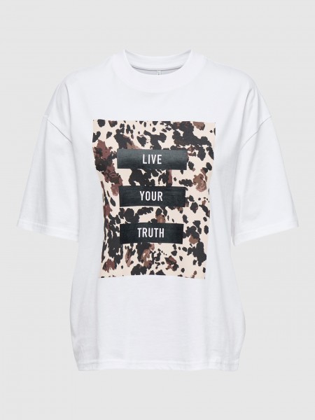 T-Shirt Woman White Only