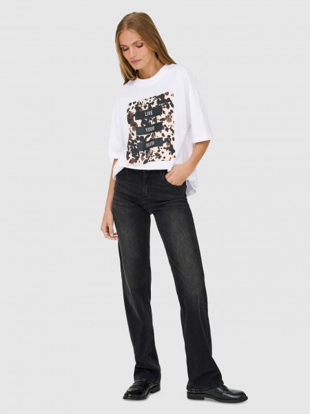 T-Shirt Woman White Only