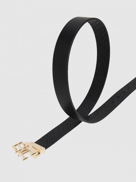 Belt Woman Black Tommy Jeans