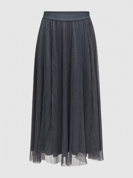 Skirt Woman Grey Only