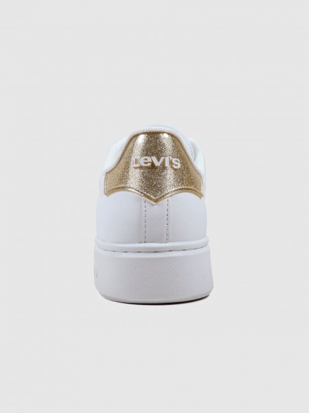 Sneakers Girl White Levis Sneakers Girl White Levis