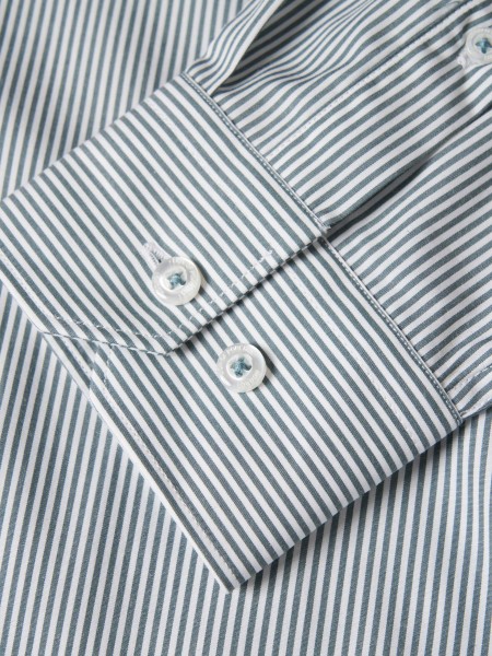 Camisa Hombre Raya Verde Lion Of Porches