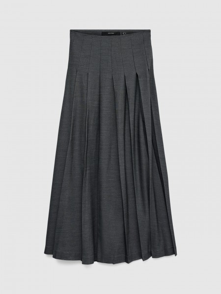 Skirt Woman Grey Vero Moda