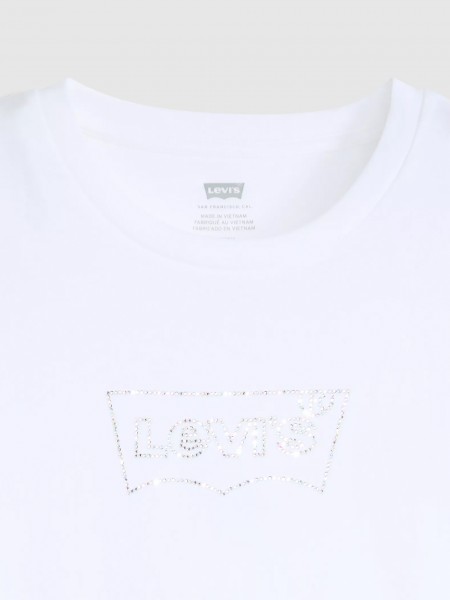 T-Shirt Woman White Levis