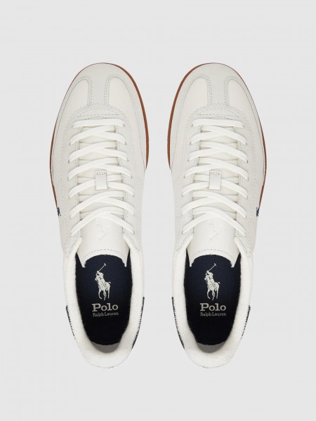 Tenis Hombre Blanco Polo Ralph Lauren Tenis Hombre Blanco Polo Ralph Lauren