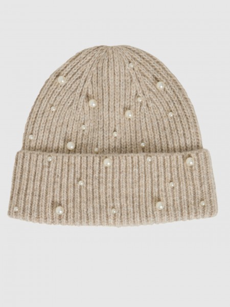 Beanie Woman Beige Vila