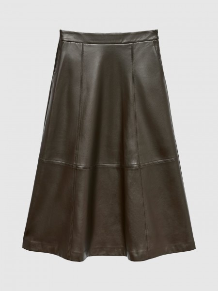 Skirt Woman Brown Vero Moda
