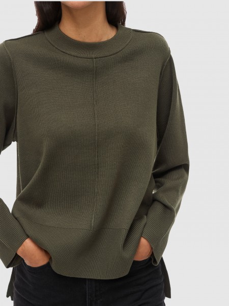 Pullover Woman Green Vila
