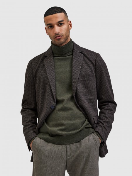 Knitwear Man Green Selected