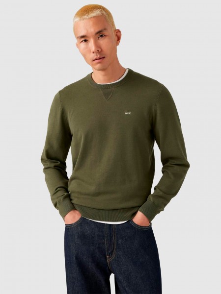 Jersey Hombre Verde Levis