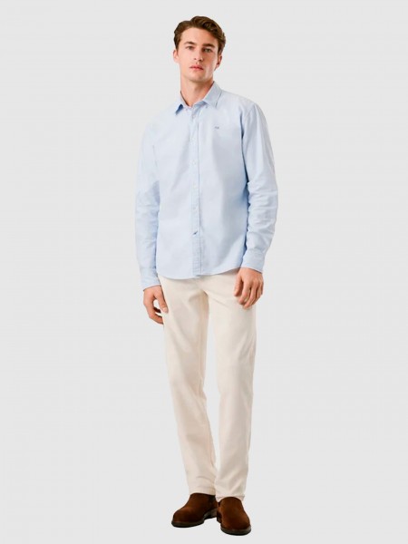 Shirt Man Blue Pepe Jeans London