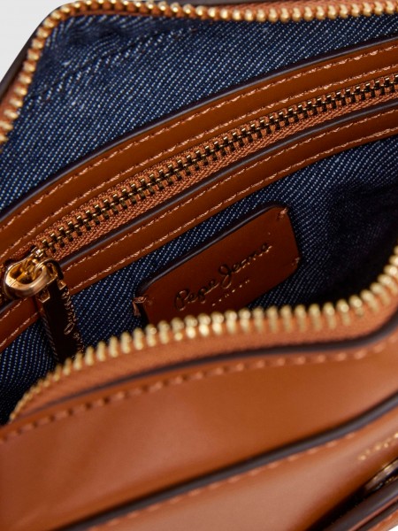 Shoulder Bags Woman Camel Pepe Jeans London