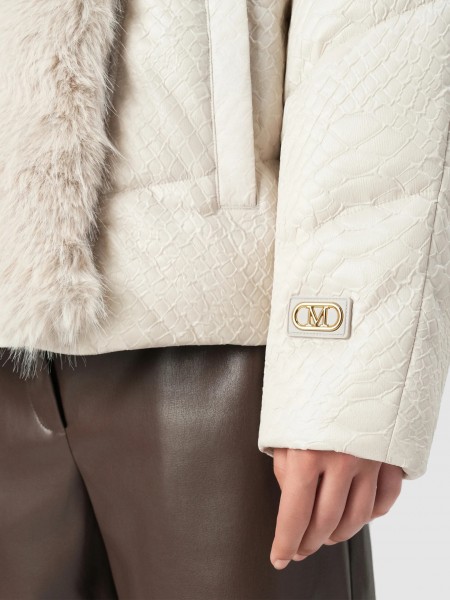 Chaqueta Mujer Blanco Marciano Chaqueta Mujer Blanco Marciano