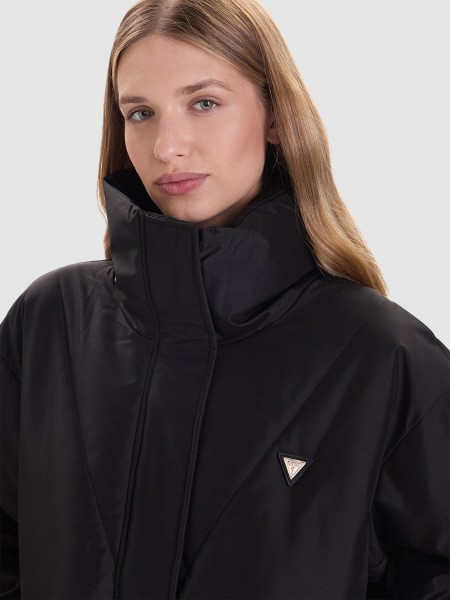 Chaqueta Mujer Negro Guess Underwear Chaqueta Mujer Negro Guess Underwear