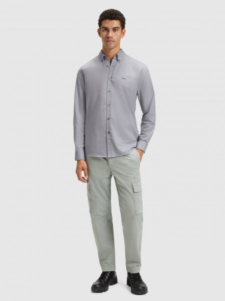 Camisas Homem Boss Orange