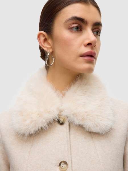 Chaqueta Mujer Beige Vero Moda