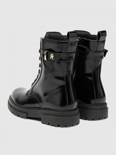 Boots Girl Black Tommy Jeans Kids