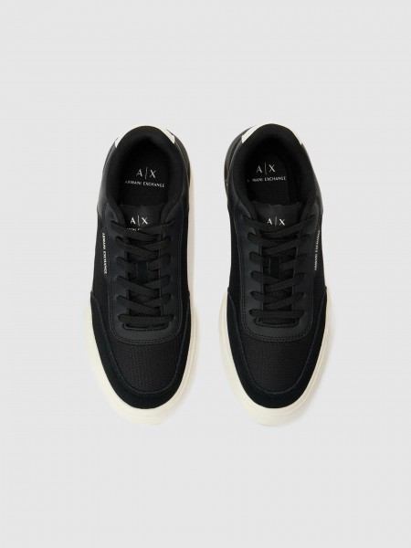 Tenis Hombre Negro Armani Exchange
