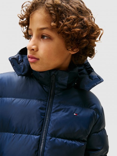 Jacket Boy Navy Blue Tommy Jeans Kids