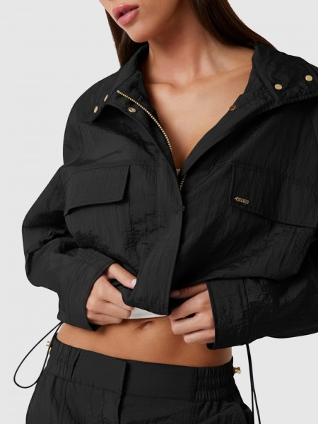 Chaqueta Mujer Negro Guess Underwear