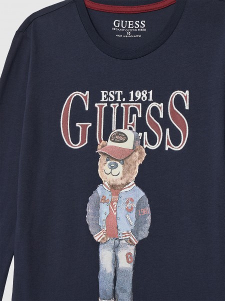 Jumper Boy Navy Blue Guess