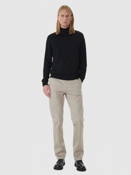 Pantalones Hombre Beige Calvin Klein