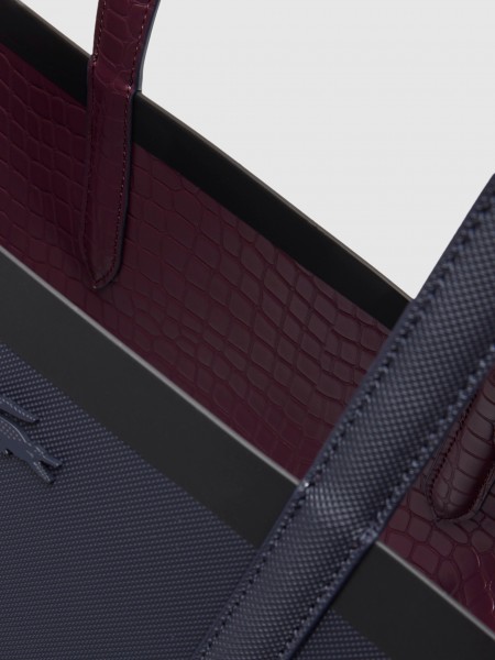 Shoppers Woman Grey Lacoste Shoppers Woman Grey Lacoste